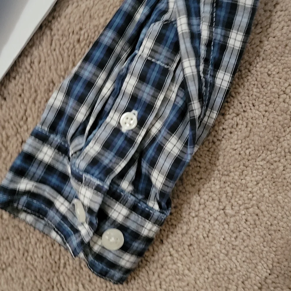 Old Navy blue white